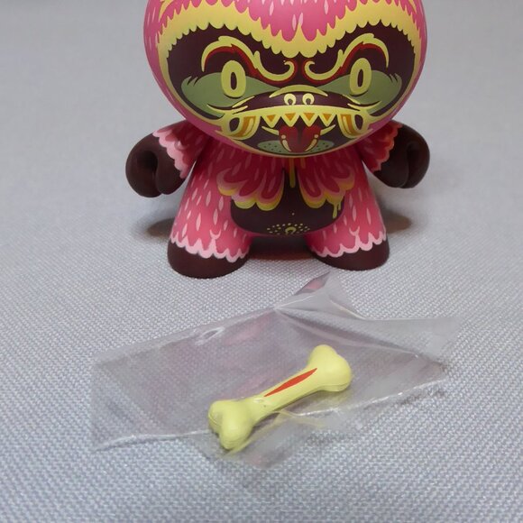 2009 3” KIDROBOT ENDANGERED DUNNY FEAR KRONK DESIGNER ART URBAN VINYL FIGURE - Picture 3 of 10